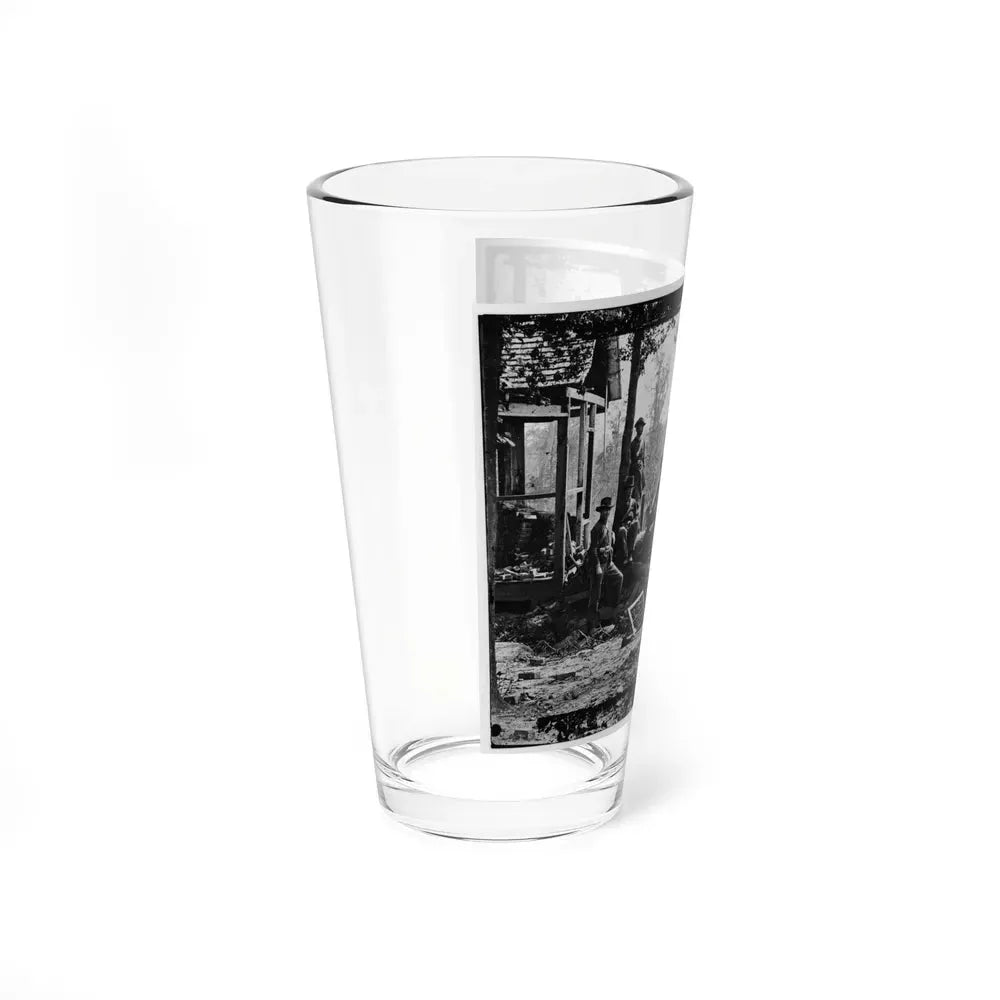 Atlanta, Georgia (Vicinity). Federal Pickets Before The City (U.S. Civil War) Pint Glass 16oz - Go Mug Yourself