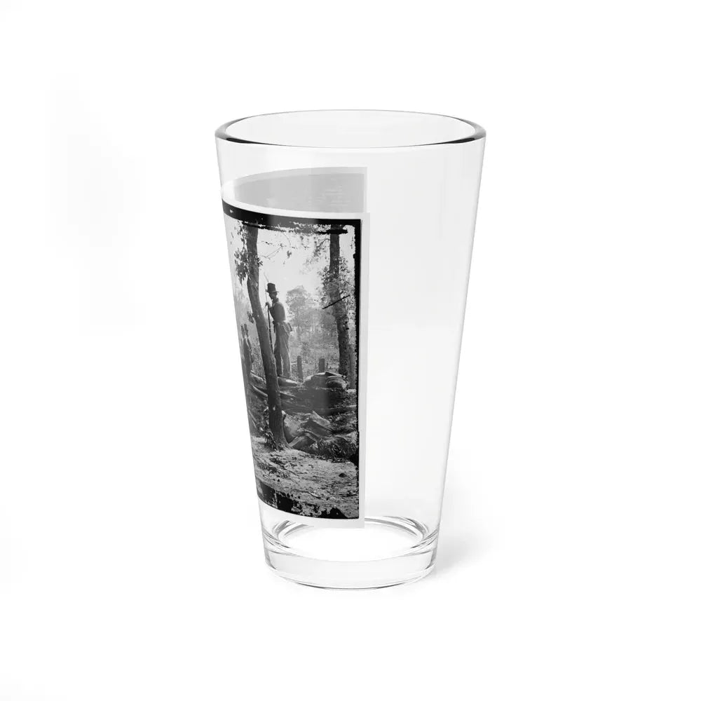 Atlanta, Georgia (Vicinity). Federal Pickets Before The City (U.S. Civil War) Pint Glass 16oz - Go Mug Yourself
