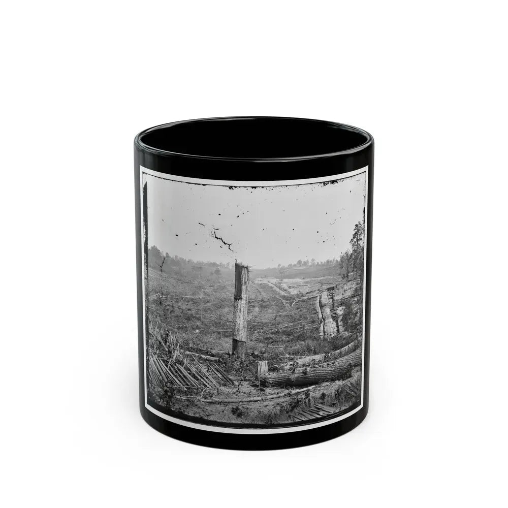 Atlanta, Georgia (Vicinity). Fortifications (U.S. Civil War) Black Coffee Mug 11oz - Go Mug Yourself