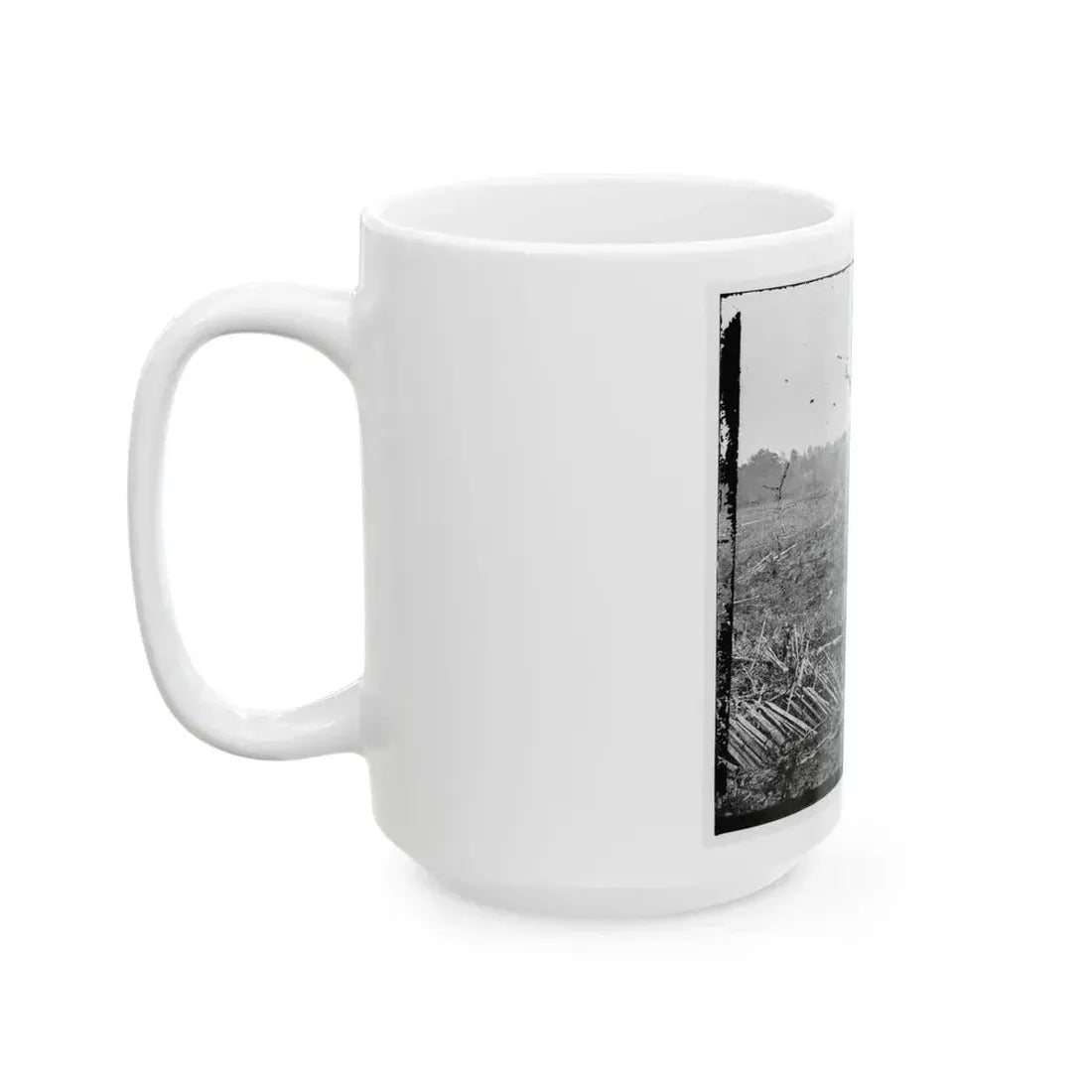 Atlanta, Georgia (Vicinity). Fortifications (U.S. Civil War) White Coffee Mug - Go Mug Yourself