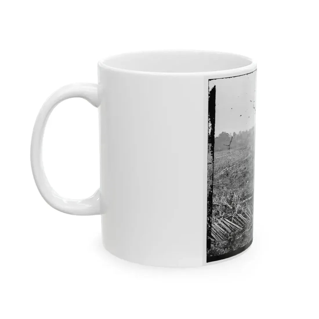 Atlanta, Georgia (Vicinity). Fortifications (U.S. Civil War) White Coffee Mug - Go Mug Yourself
