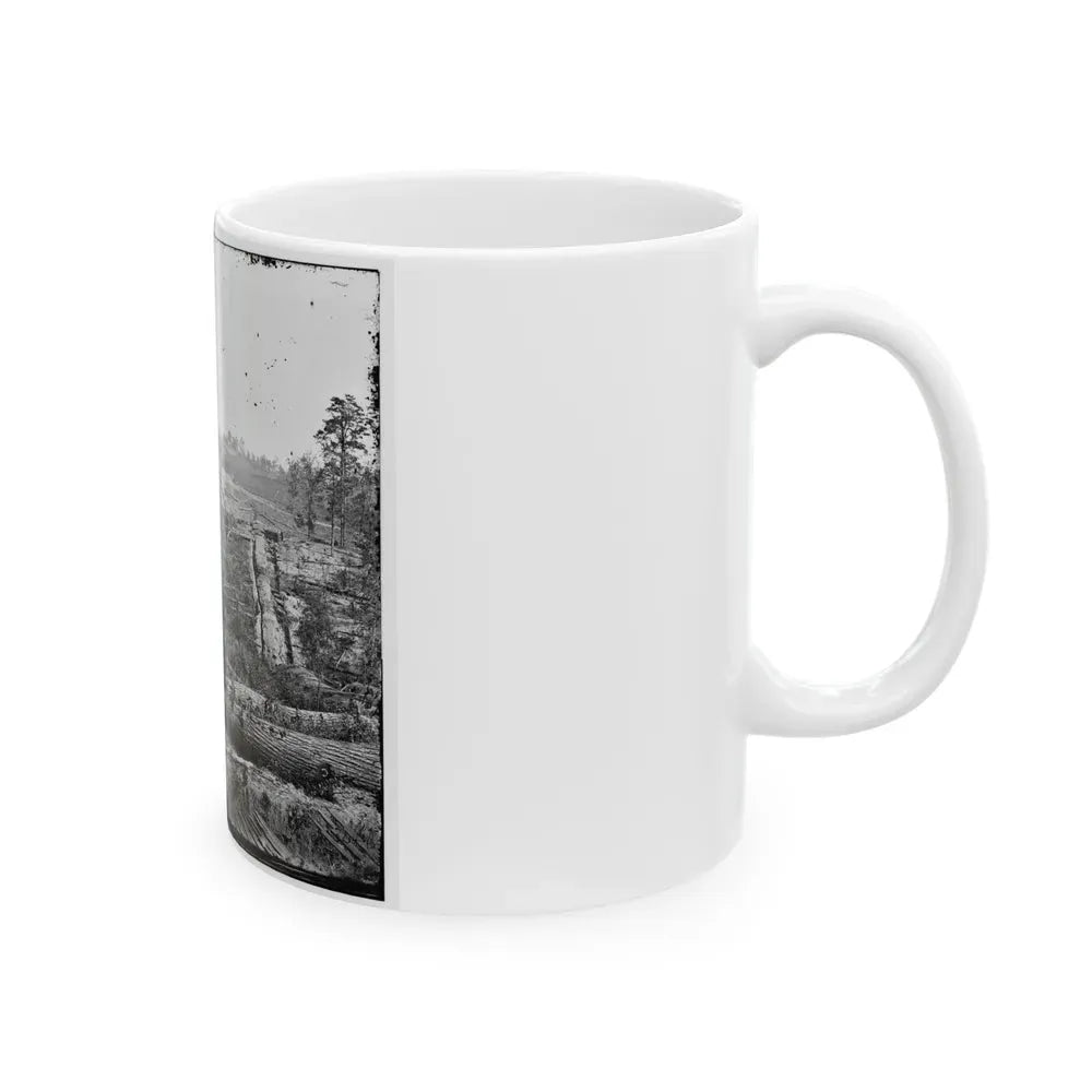 Atlanta, Georgia (Vicinity). Fortifications (U.S. Civil War) White Coffee Mug - Go Mug Yourself