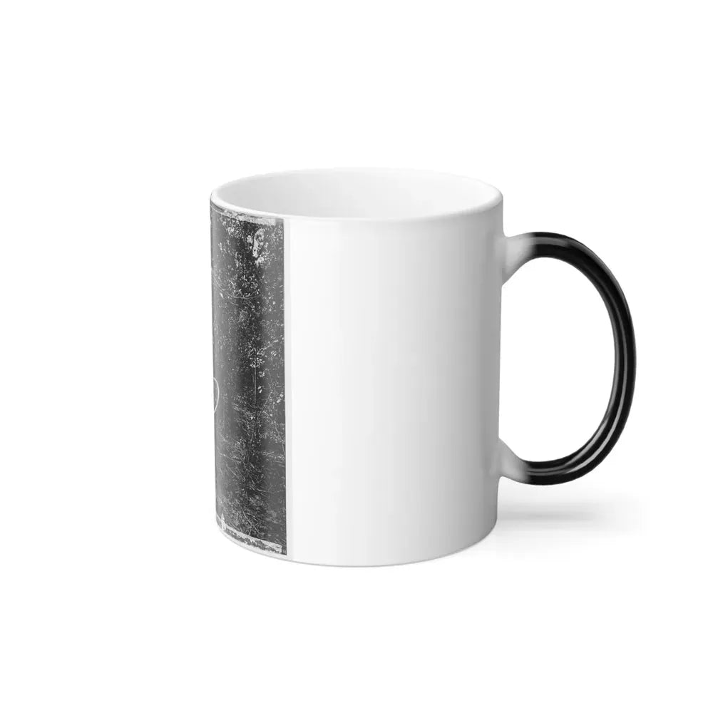 Atlanta, Georgia (Vicinity). Spot in Woods Where Gen. James B. Mcpherson Was Killed, July 22, 1864-2 (U.S. Civil War) Color Changing Coffee Mug 11oz - Go Mug Yourself
