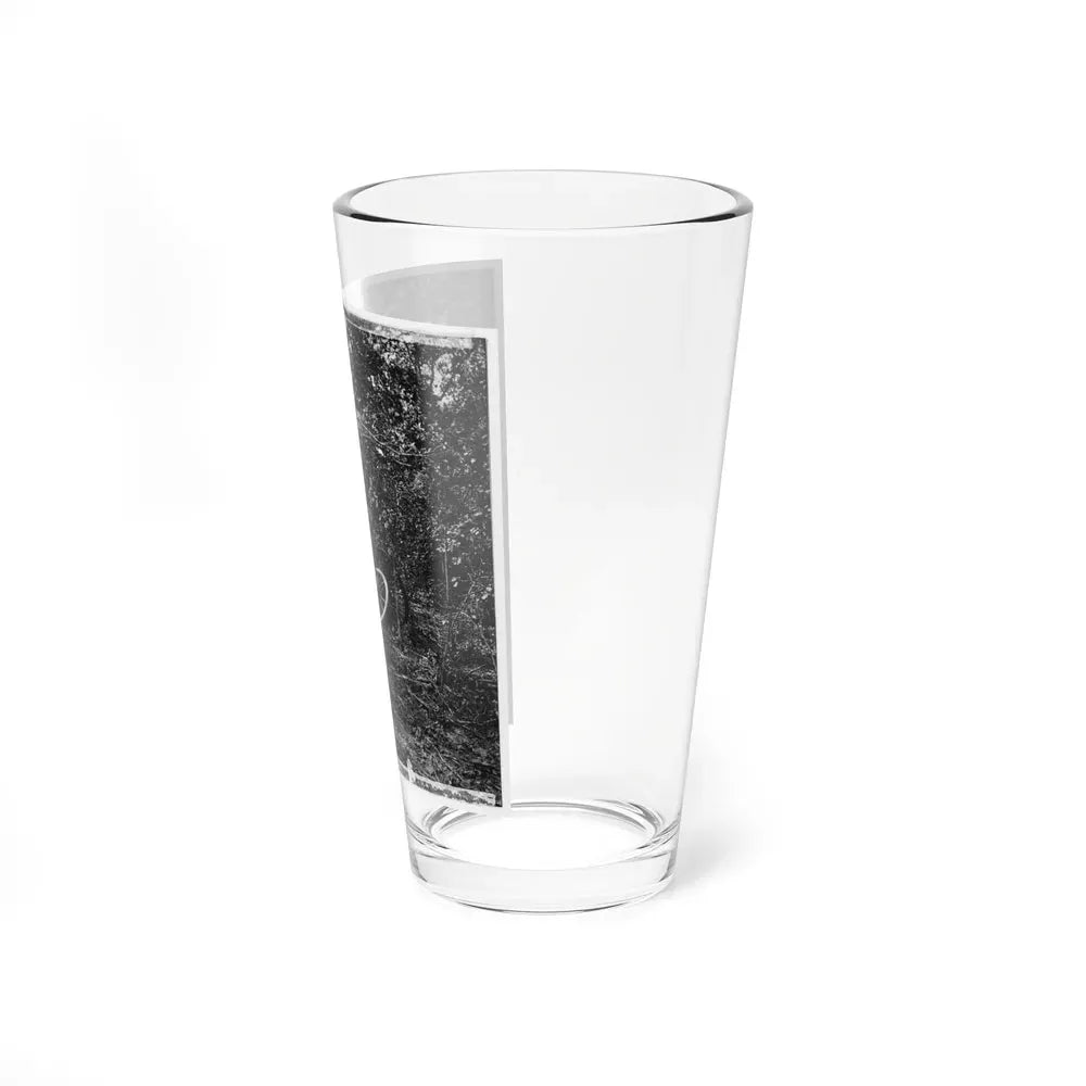 Atlanta, Georgia (Vicinity). Spot In Woods Where Gen. James B. Mcpherson Was Killed, July 22, 1864-2 (U.S. Civil War) Pint Glass 16oz - Go Mug Yourself