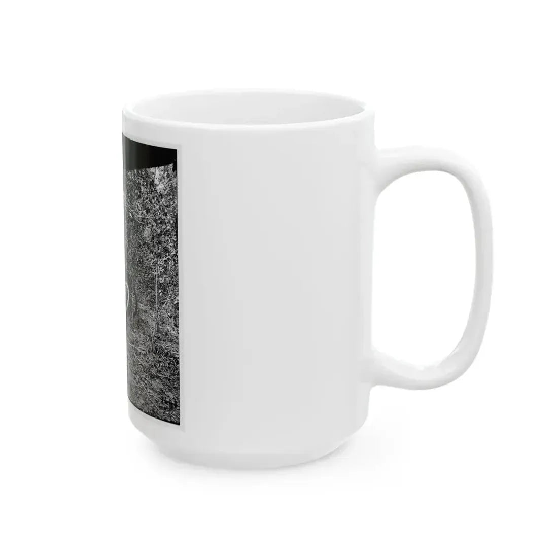 Atlanta, Georgia (Vicinity). Spot In Woods Where Gen. James B. Mcpherson Was Killed, July 22, 1864 (U.S. Civil War) White Coffee Mug - Go Mug Yourself