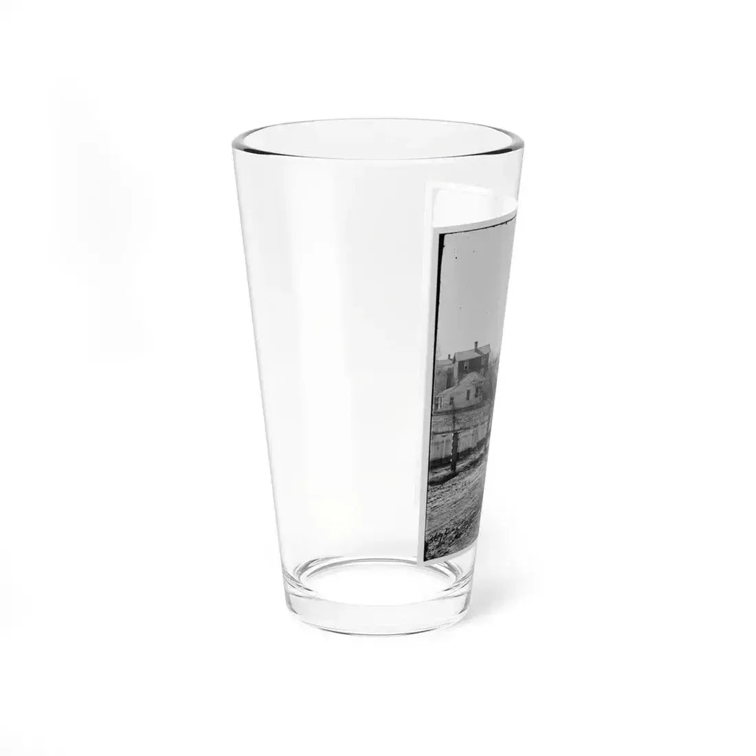 Atlanta, Georgia (Vicinity). View Of Houses (U.S. Civil War) Pint Glass 16oz - Go Mug Yourself