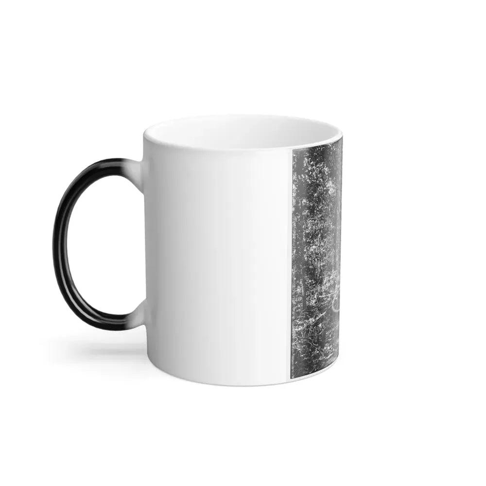 Atlanta, Georgia (Vicinity). Woods Where Gen. James B. Mcpherson Was Killed, July 22, 1864 (U.S. Civil War) Color Changing Coffee Mug 11oz - Go Mug Yourself