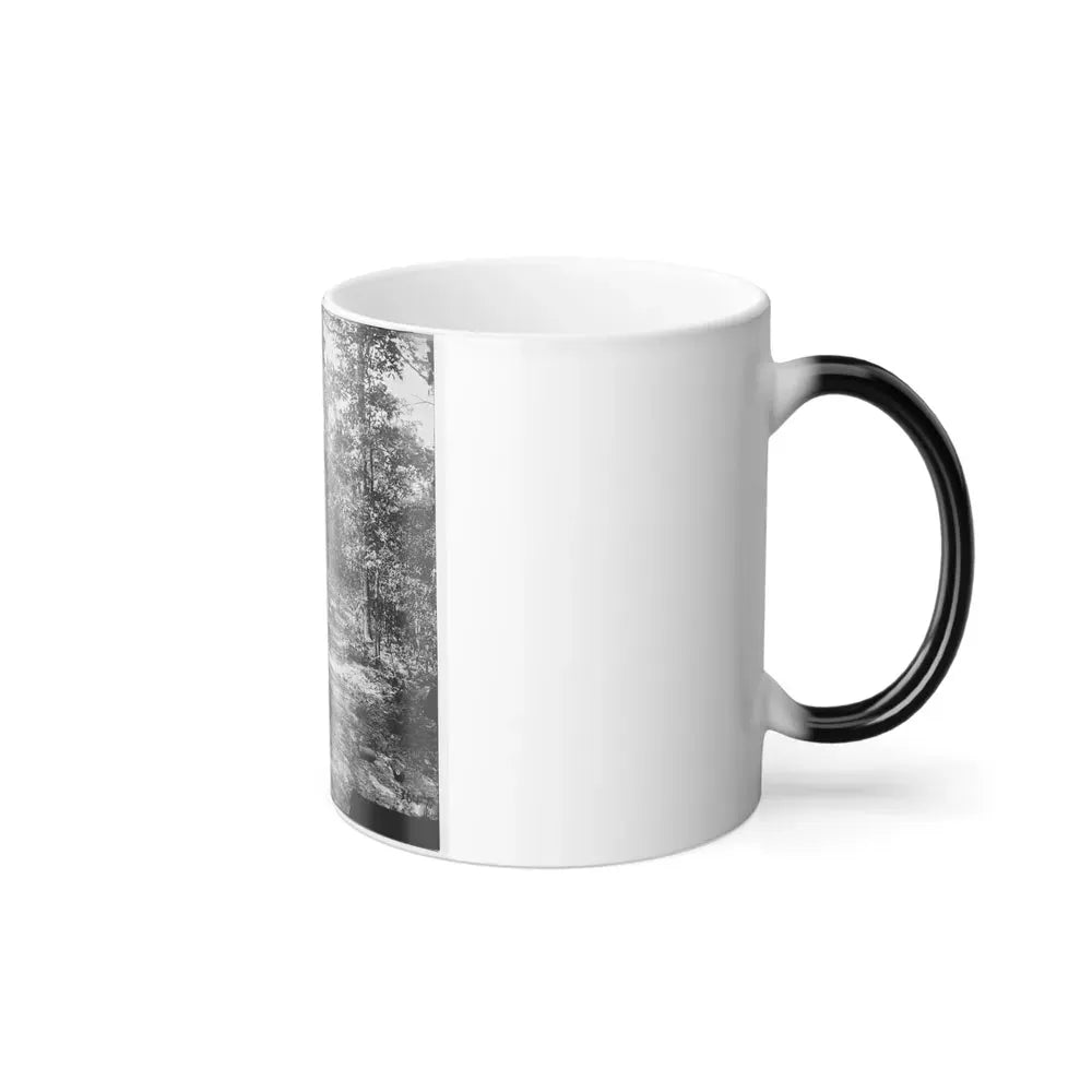 Atlanta, Georgia (Vicinity). Woods Where Gen. James B. Mcpherson Was Killed, July 22, 1864 (U.S. Civil War) Color Changing Coffee Mug 11oz - Go Mug Yourself