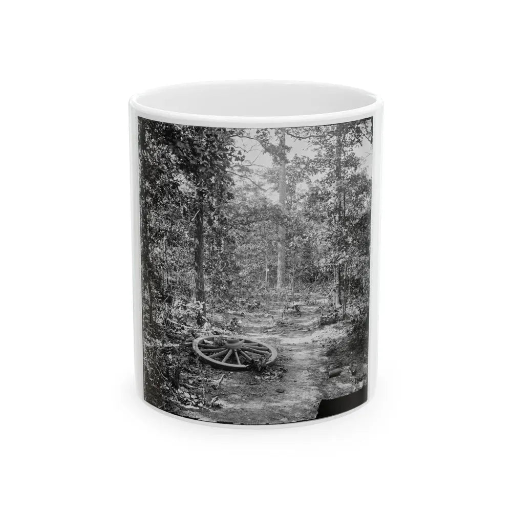Atlanta, Georgia (Vicinity). Woods Where Gen. James B. Mcpherson Was Killed, July 22, 1864 (U.S. Civil War) White Coffee Mug 11oz - Go Mug Yourself