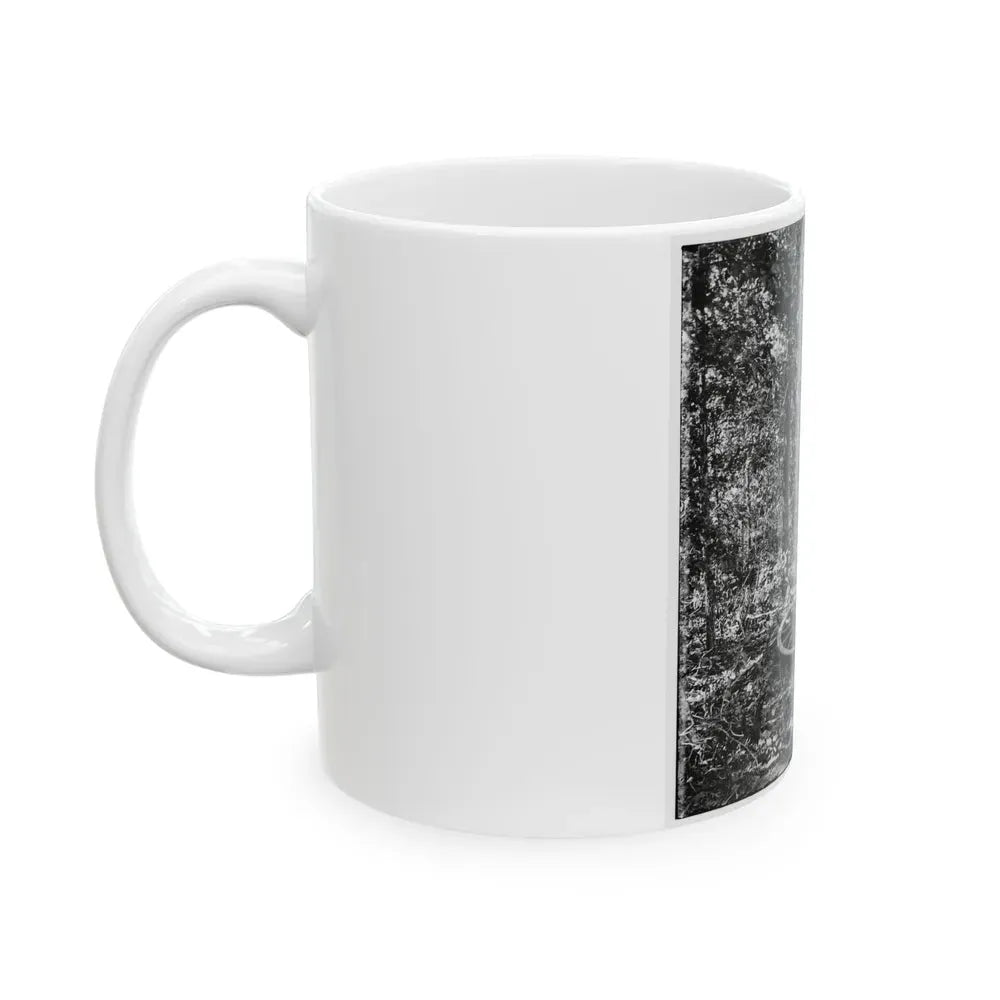 Atlanta, Georgia (Vicinity). Woods Where Gen. James B. Mcpherson Was Killed, July 22, 1864 (U.S. Civil War) White Coffee Mug - Go Mug Yourself