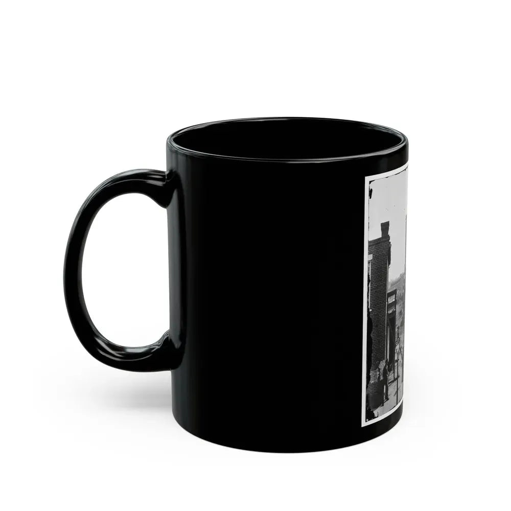Atlanta, Georgia. View On Marietta Street (U.S. Civil War) Black Coffee Mug - Go Mug Yourself