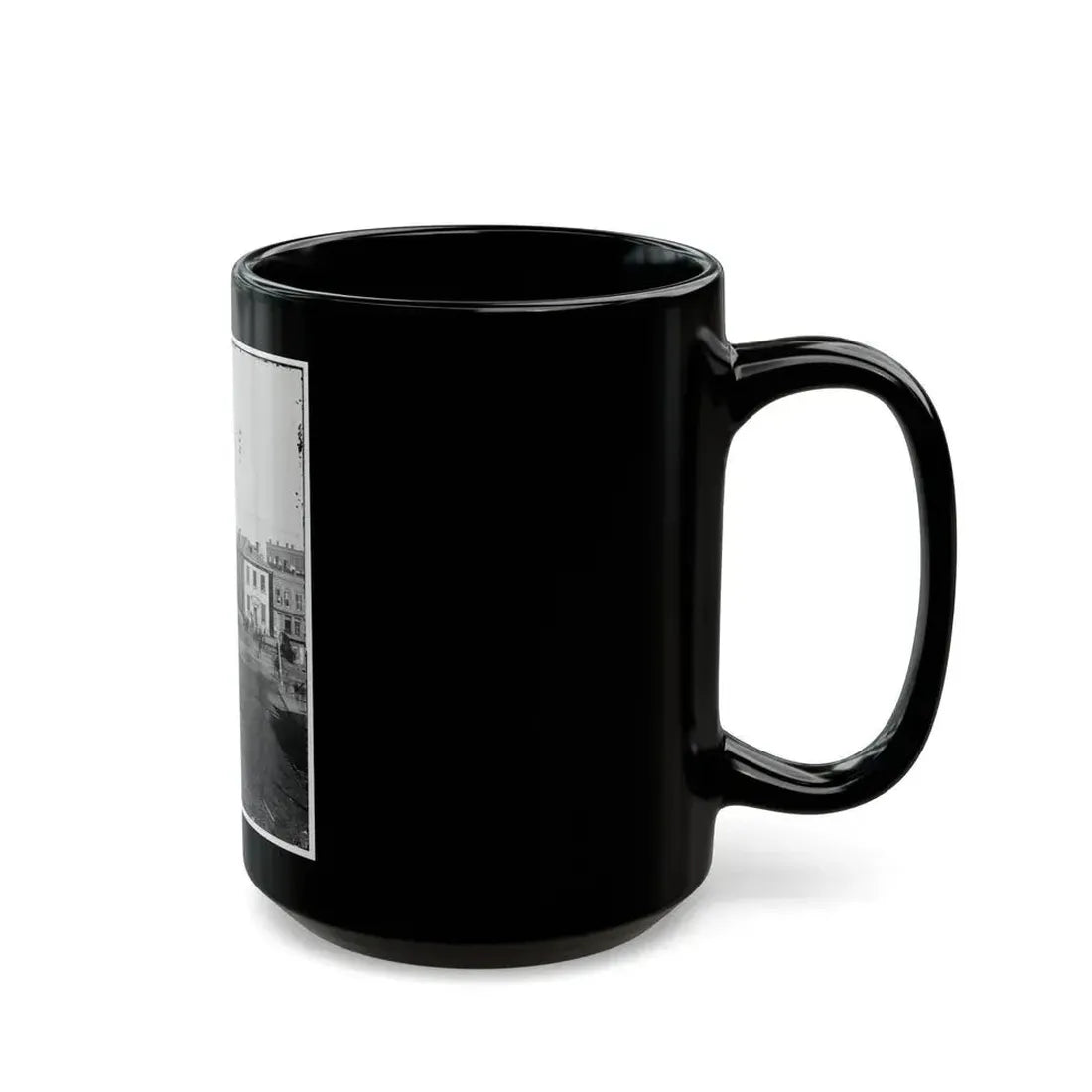 Atlanta, Georgia. View On Whitehall Street (U.S. Civil War) Black Coffee Mug - Go Mug Yourself