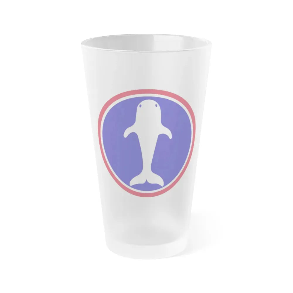 Atlantic Base Commands (U.S. Army) Frosted Pint Glass 16oz Default Title - Go Mug Yourself