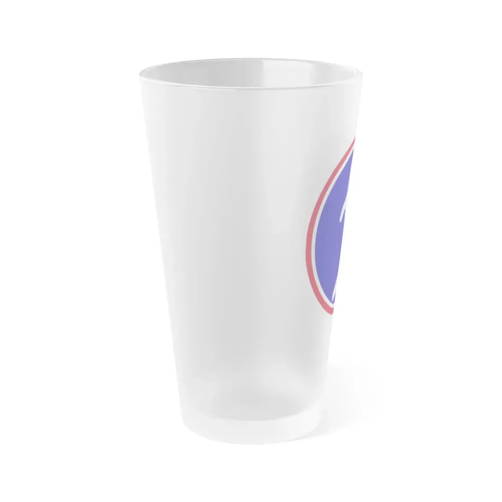 Atlantic Base Commands (U.S. Army) Frosted Pint Glass 16oz - Go Mug Yourself
