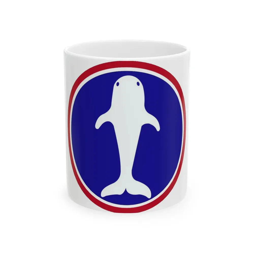 Atlantic Base Commands (U.S. Army) White Coffee Mug 11oz - Go Mug Yourself
