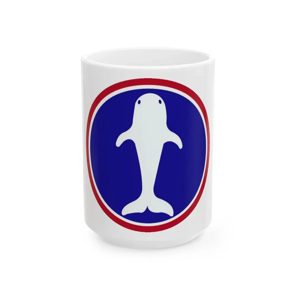 Atlantic Base Commands (U.S. Army) White Coffee Mug 15oz - Go Mug Yourself