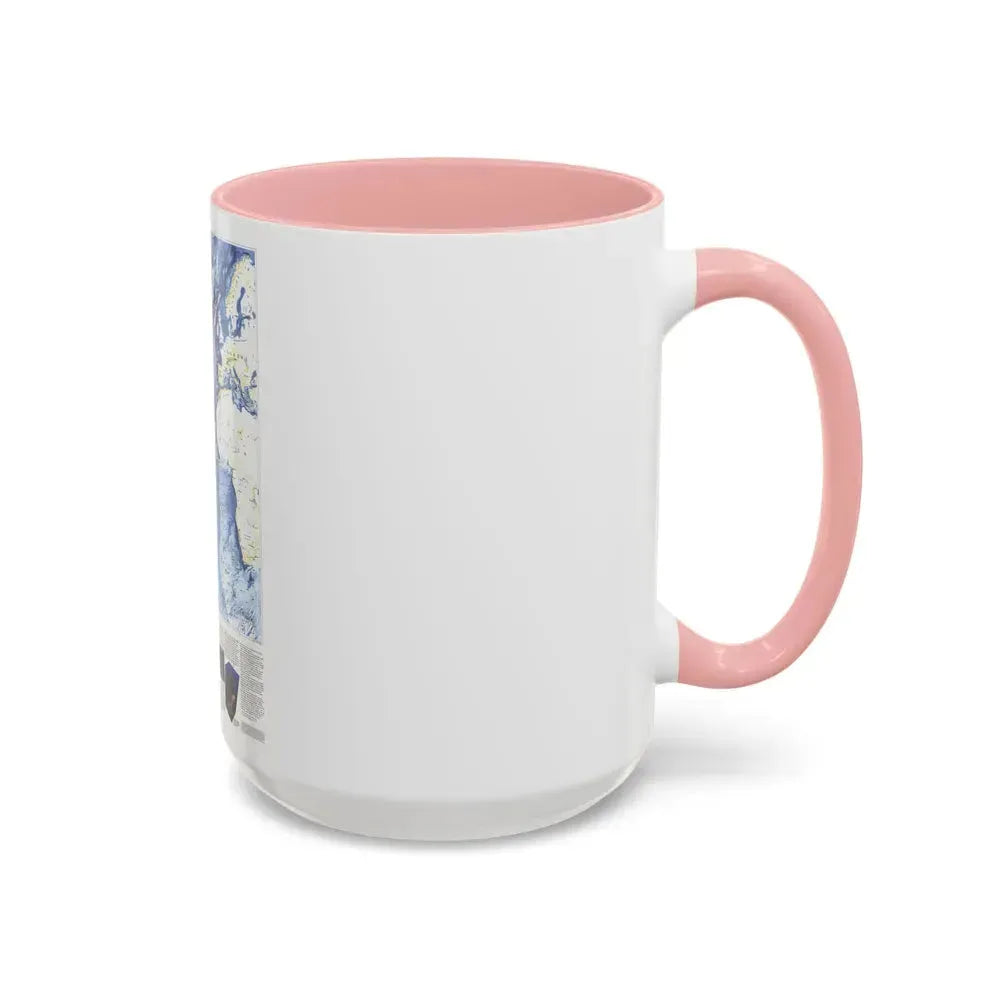 Atlantic Ocean (1990) (Map) Accent Coffee Mug - Go Mug Yourself