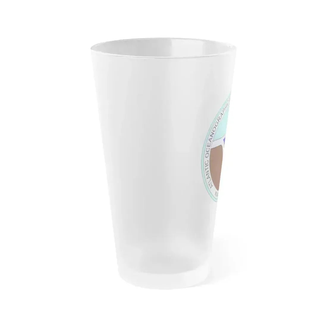 Atlantic Oceanographic and Meteorological Laboratory - Frosted Pint Glass 16oz - Go Mug Yourself