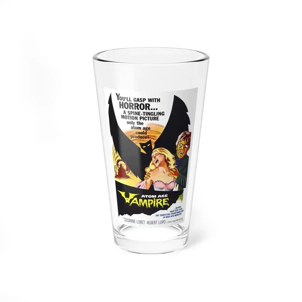 ATOM AGE VAMPIRE 1960 Movie Poster - Pint Glass 16oz 16oz - Go Mug Yourself