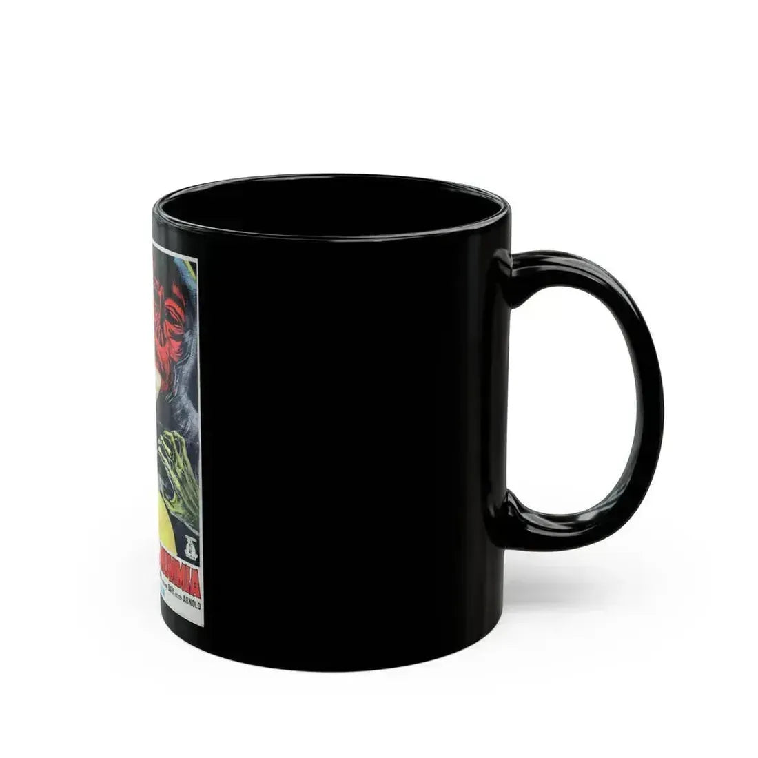 ATTACK OF THE AZTEC MUMMY 1957 Movie Poster - Black Coffee Mug - Go Mug Yourself