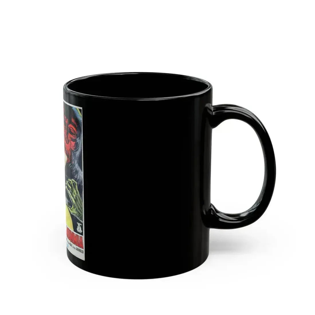 ATTACK OF THE AZTEC MUMMY 1957 Movie Poster - Black Coffee Mug - Go Mug Yourself