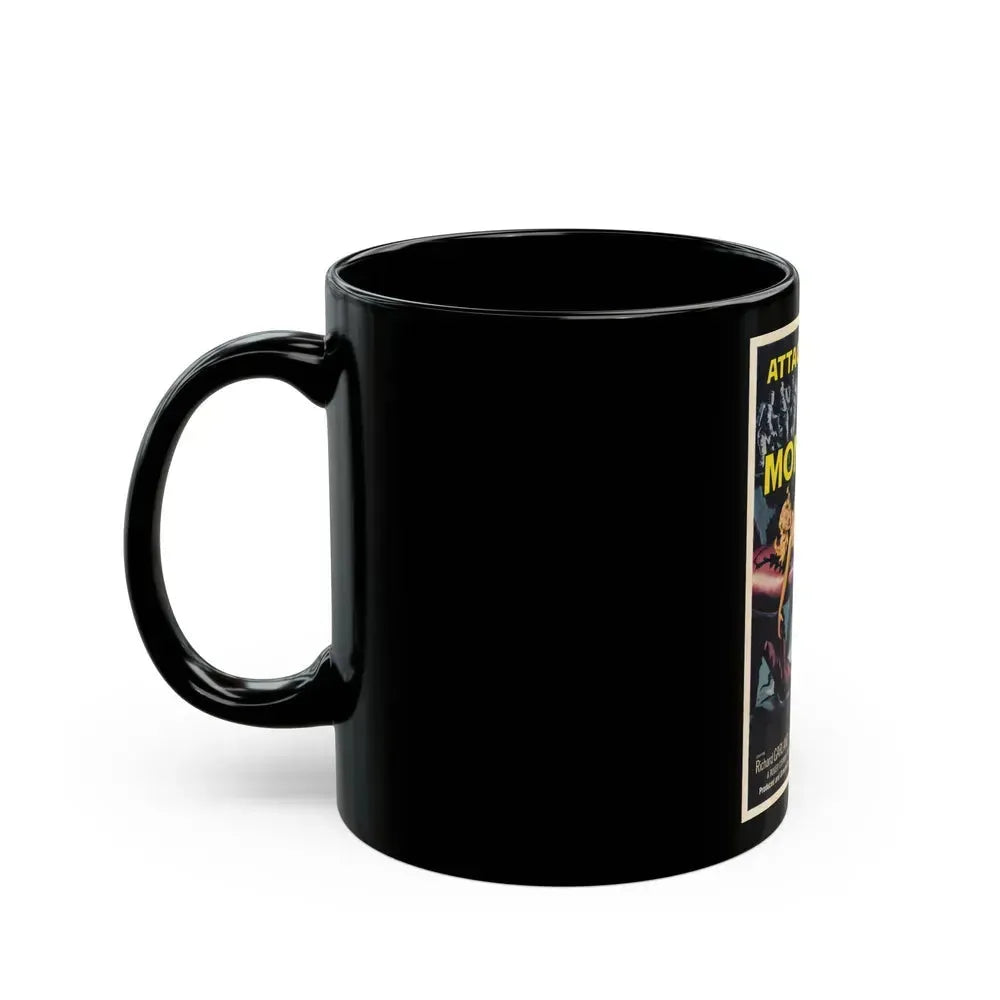 ATTACK OF THE CRAB MONSTERS 1957 Movie Poster - Black Coffee Mug - Go Mug Yourself
