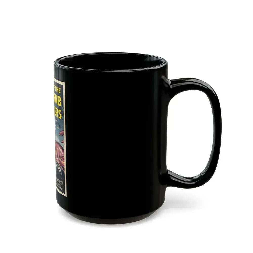 ATTACK OF THE CRAB MONSTERS 1957 Movie Poster - Black Coffee Mug - Go Mug Yourself