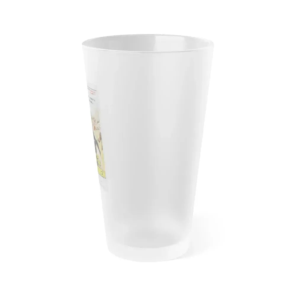 ATTACK OF THE JUNGLE WOMEN 1959 Movie Poster - Frosted Pint Glass 16oz - Go Mug Yourself
