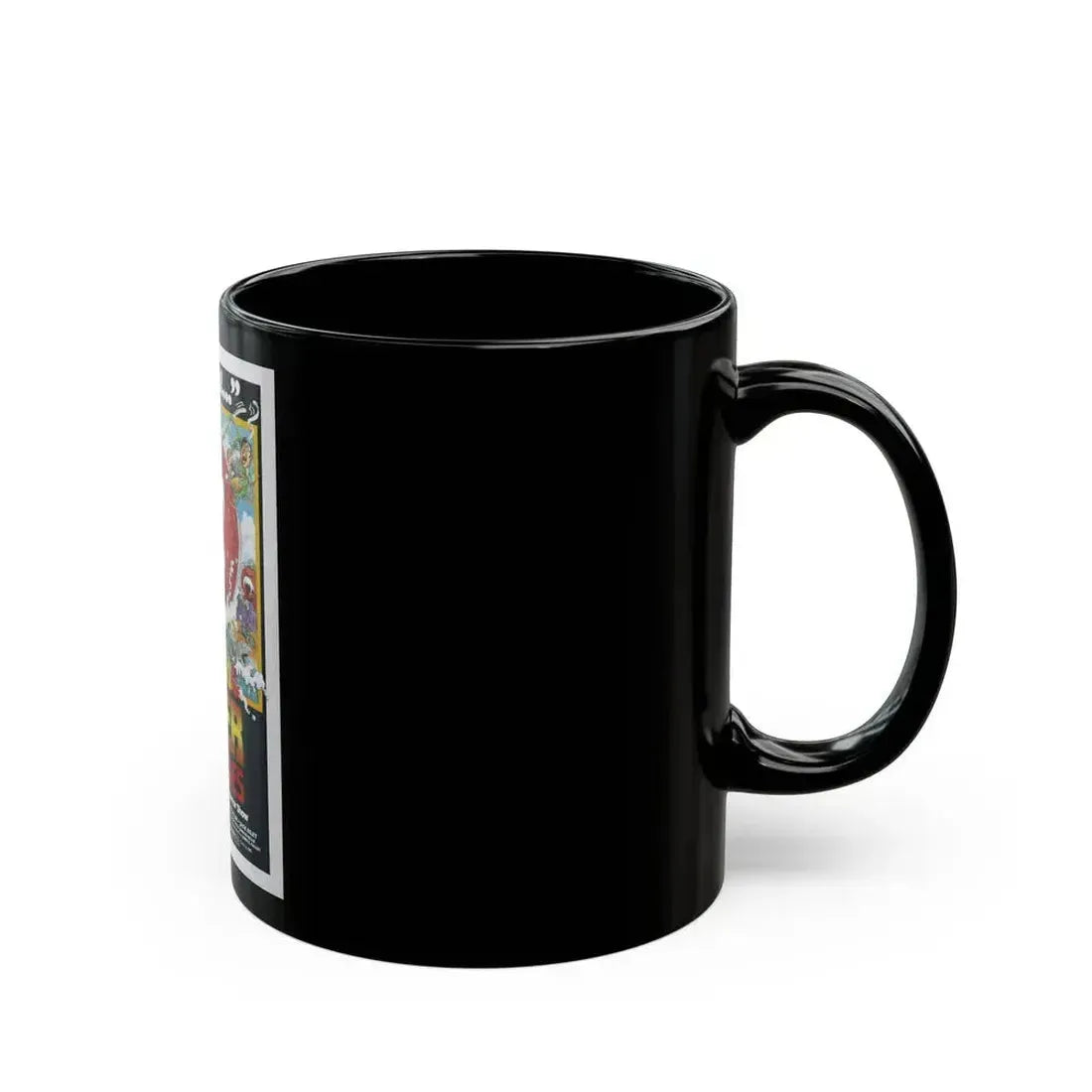ATTACK OF THE KILLER TOMATOES 1978 Movie Poster - Black Coffee Mug - Go Mug Yourself