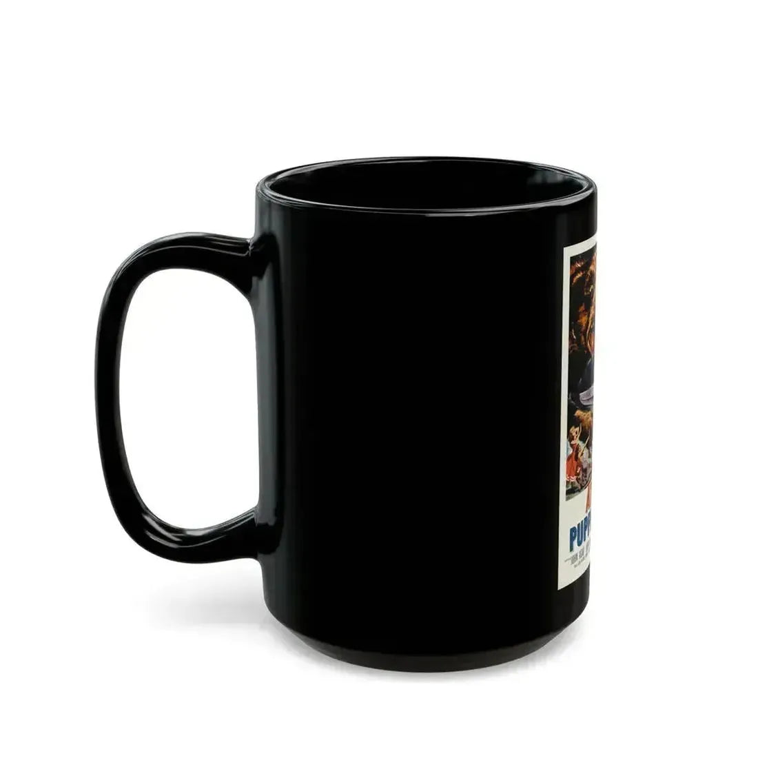 ATTACK OF THE PUPPET PEOPLE 1958 Movie Poster - Black Coffee Mug - Go Mug Yourself