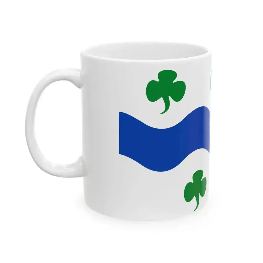 Attert vlag (Belgium) White Coffee Mug - Go Mug Yourself