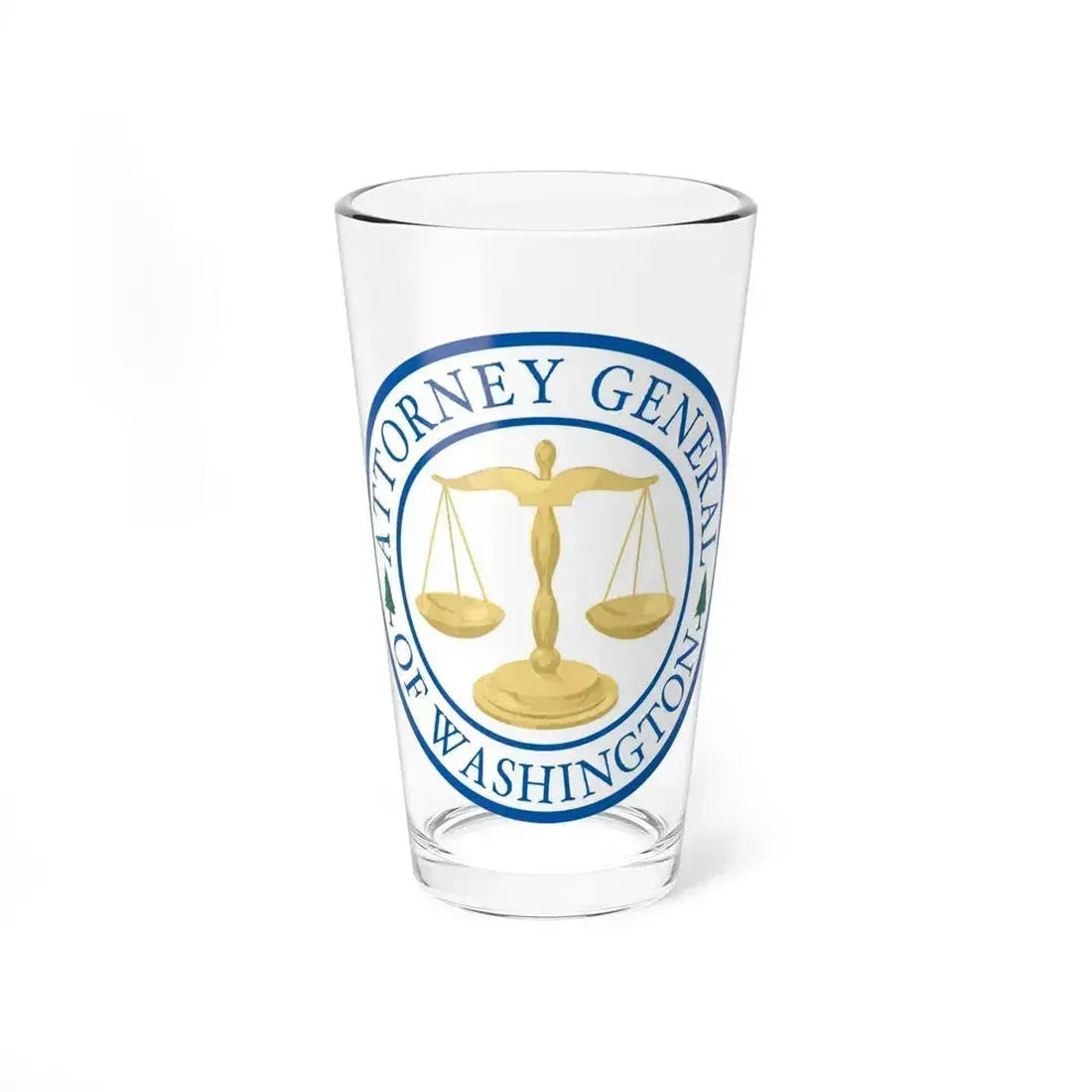 Attorney General of Washington AGO - Pint Glass 16oz 16oz - Go Mug Yourself