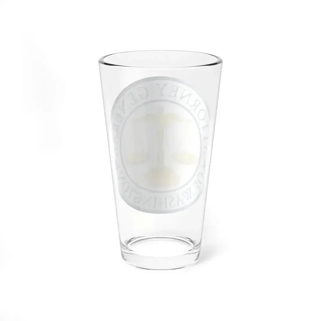 Attorney General of Washington AGO - Pint Glass 16oz - Go Mug Yourself