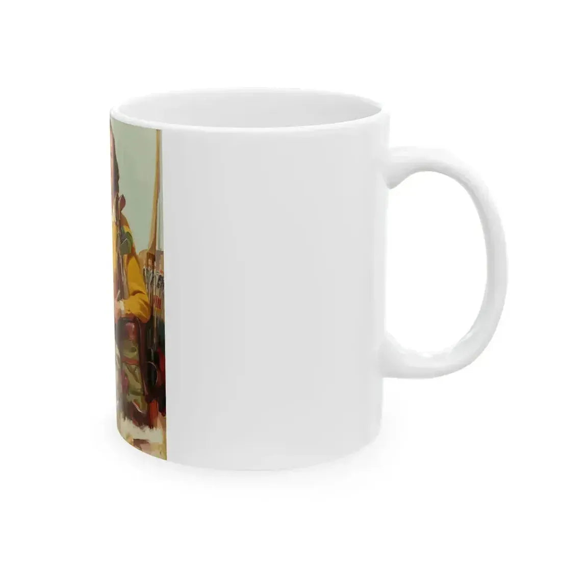 Attributed. Alka Seltzer ad illustration - White Coffee Mug - Go Mug Yourself
