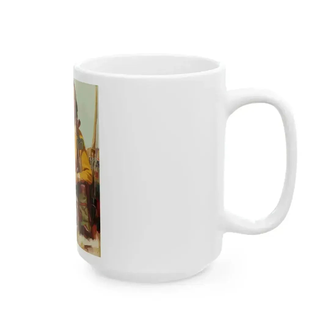 Attributed. Alka Seltzer ad illustration - White Coffee Mug - Go Mug Yourself