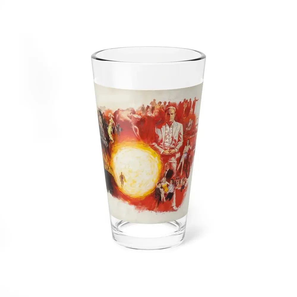 Attributed. Marlon Brando, The Chase, alternate movie poster and published book cover art, 1966 - Pint Glass 16oz 16oz - Go Mug Yourself