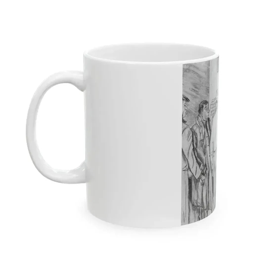 Attributed - The Greengate Bus Depot, 1958 - White Coffee Mug - Go Mug Yourself