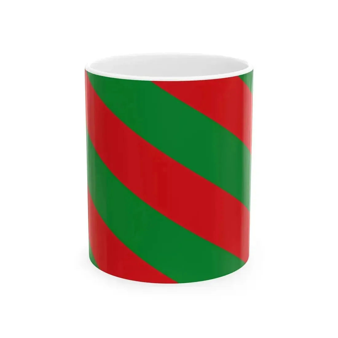 Aubange vlag (Belgium) White Coffee Mug 11oz - Go Mug Yourself