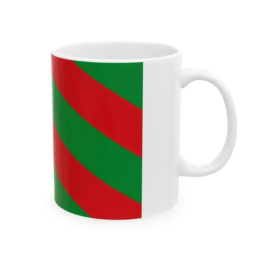 Aubange vlag (Belgium) White Coffee Mug - Go Mug Yourself