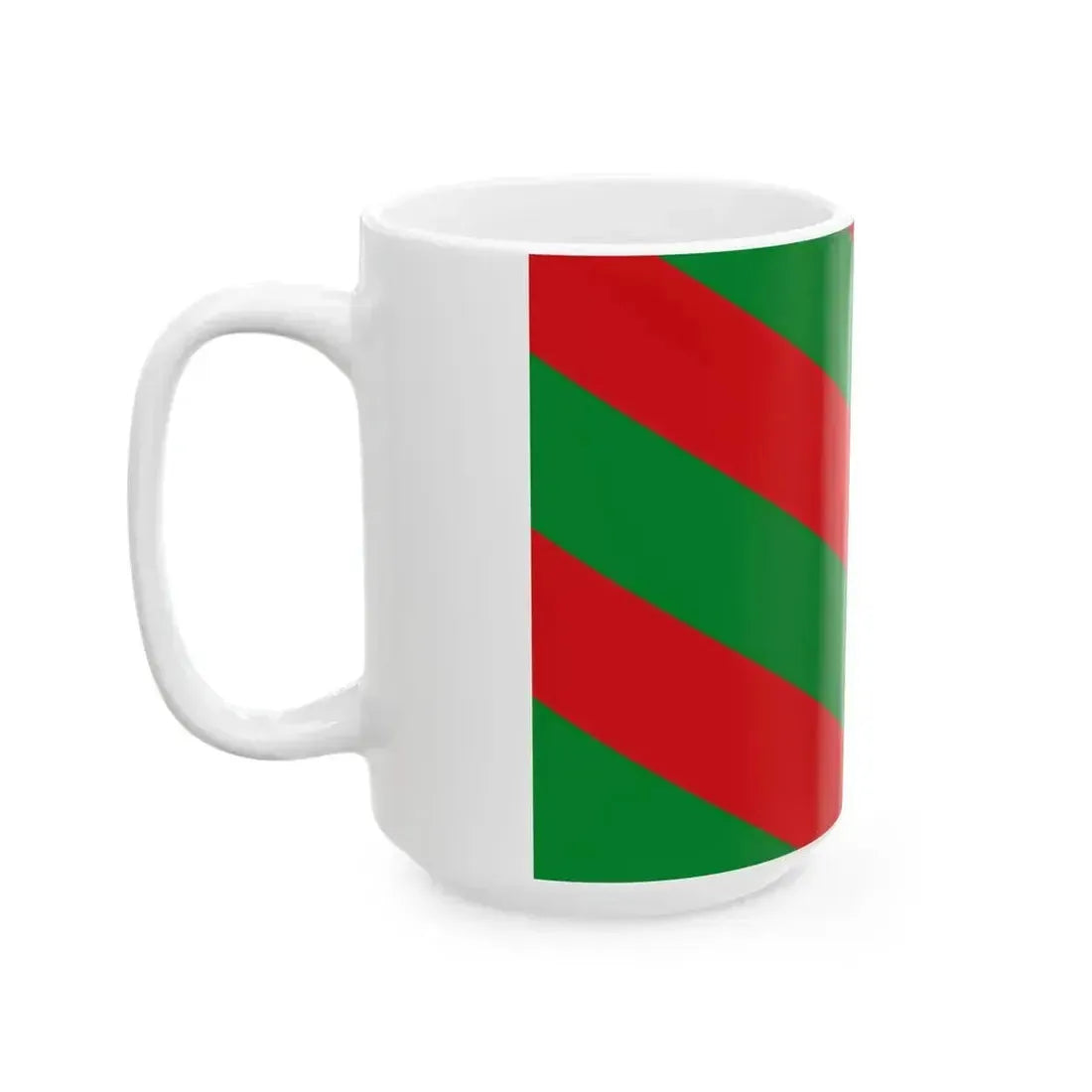 Aubange vlag (Belgium) White Coffee Mug - Go Mug Yourself