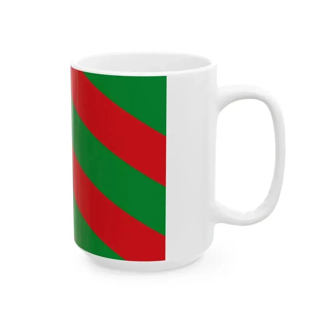 Aubange vlag (Belgium) White Coffee Mug - Go Mug Yourself