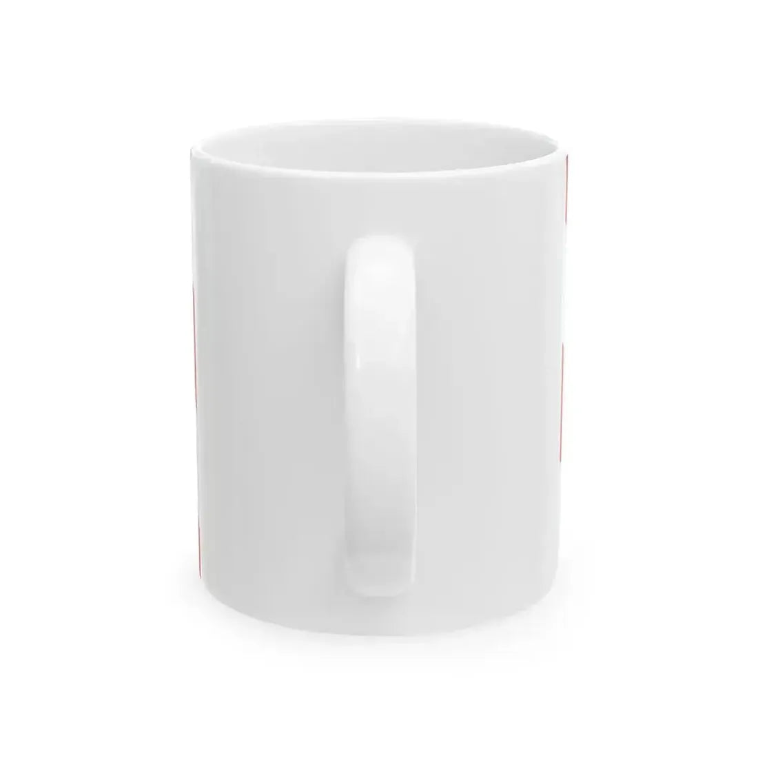 Aubange vlag officieel (Belgium) White Coffee Mug - Go Mug Yourself
