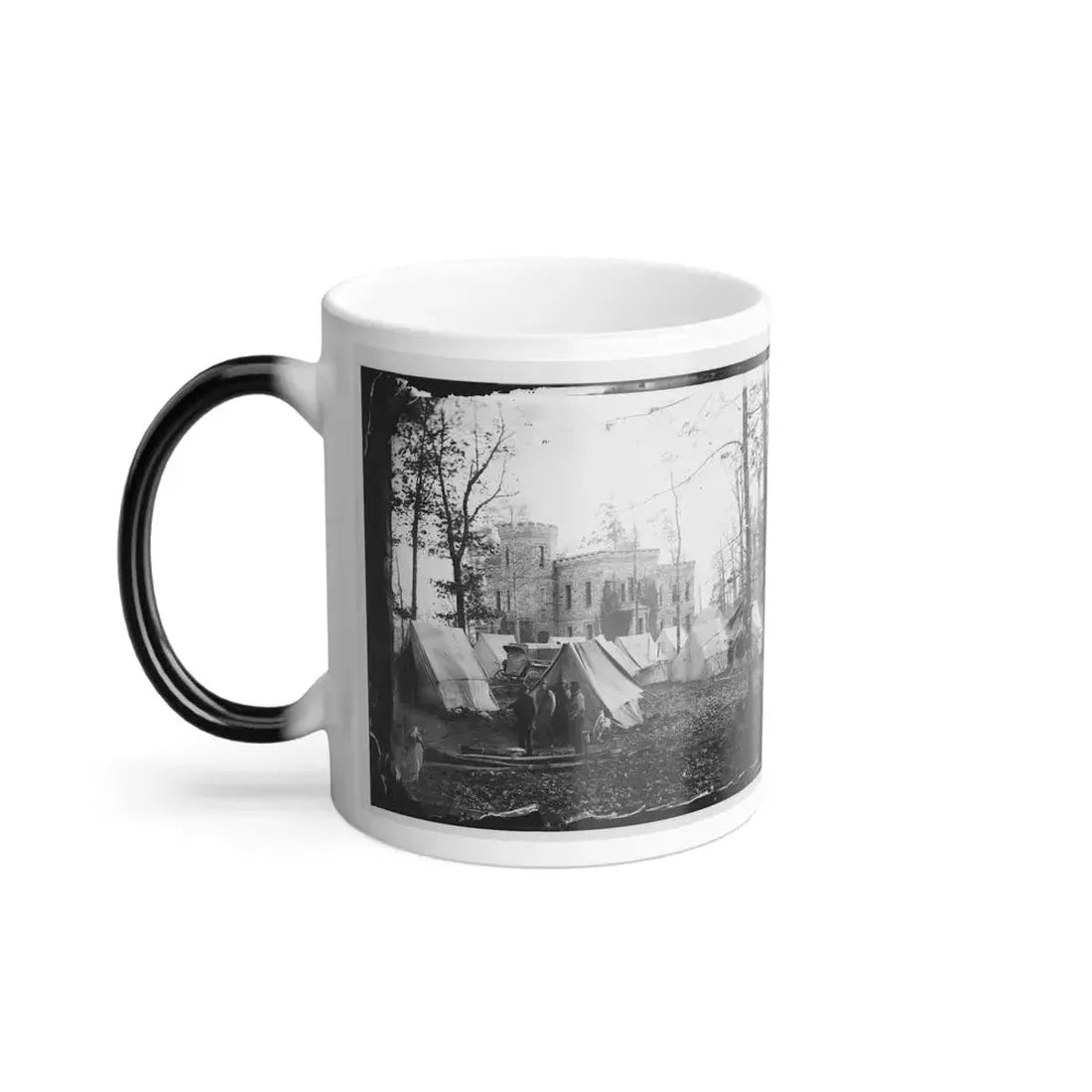 Auburn, Va., Vicinity. Castle Murray (Five Miles Southeast of Warrenton), Headquarters of Gen. Alfred Pleasonton (U.S. Civil War) Color Changing Coffee Mug 11oz - Go Mug Yourself