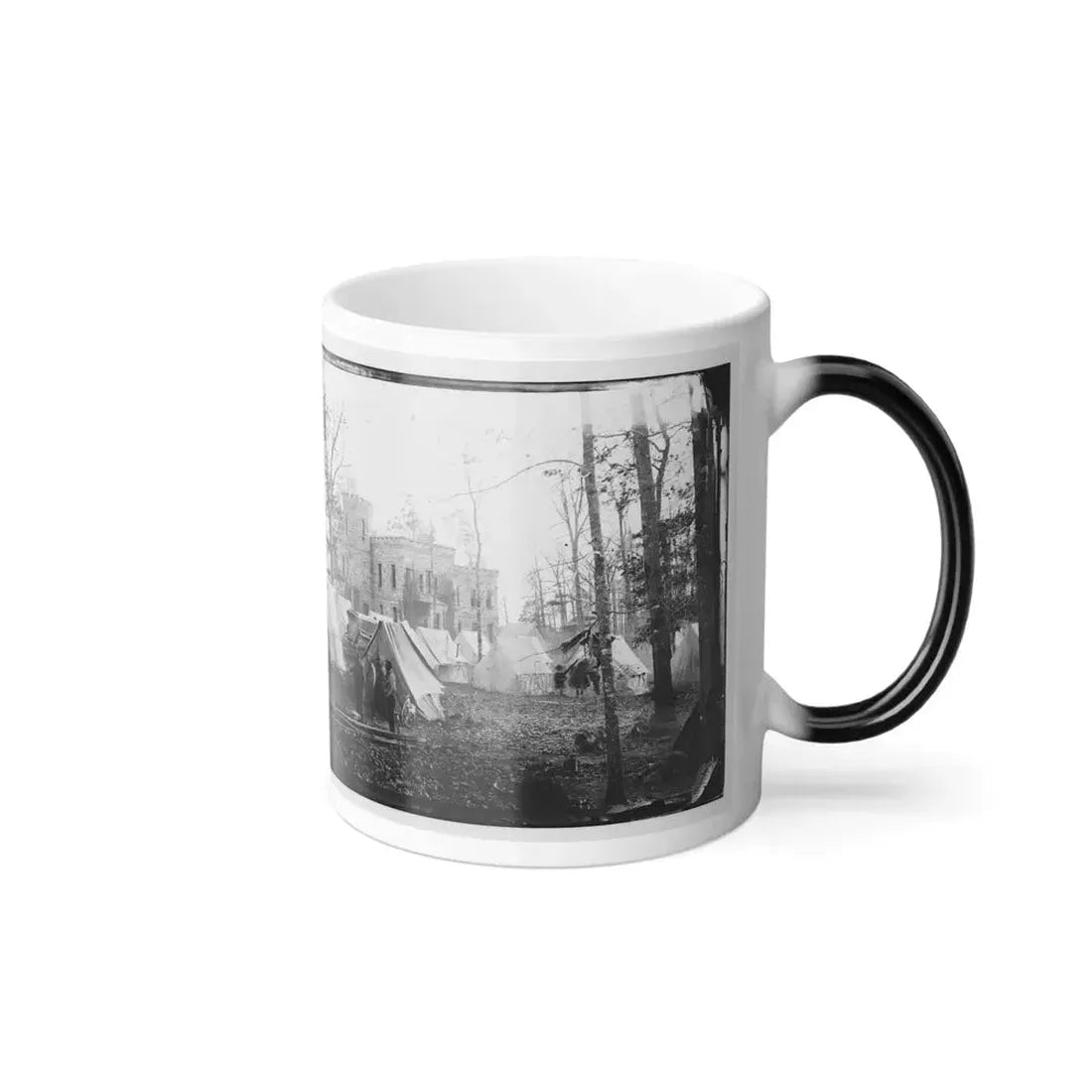 Auburn, Va., Vicinity. Castle Murray (Five Miles Southeast of Warrenton), Headquarters of Gen. Alfred Pleasonton (U.S. Civil War) Color Changing Coffee Mug 11oz - Go Mug Yourself