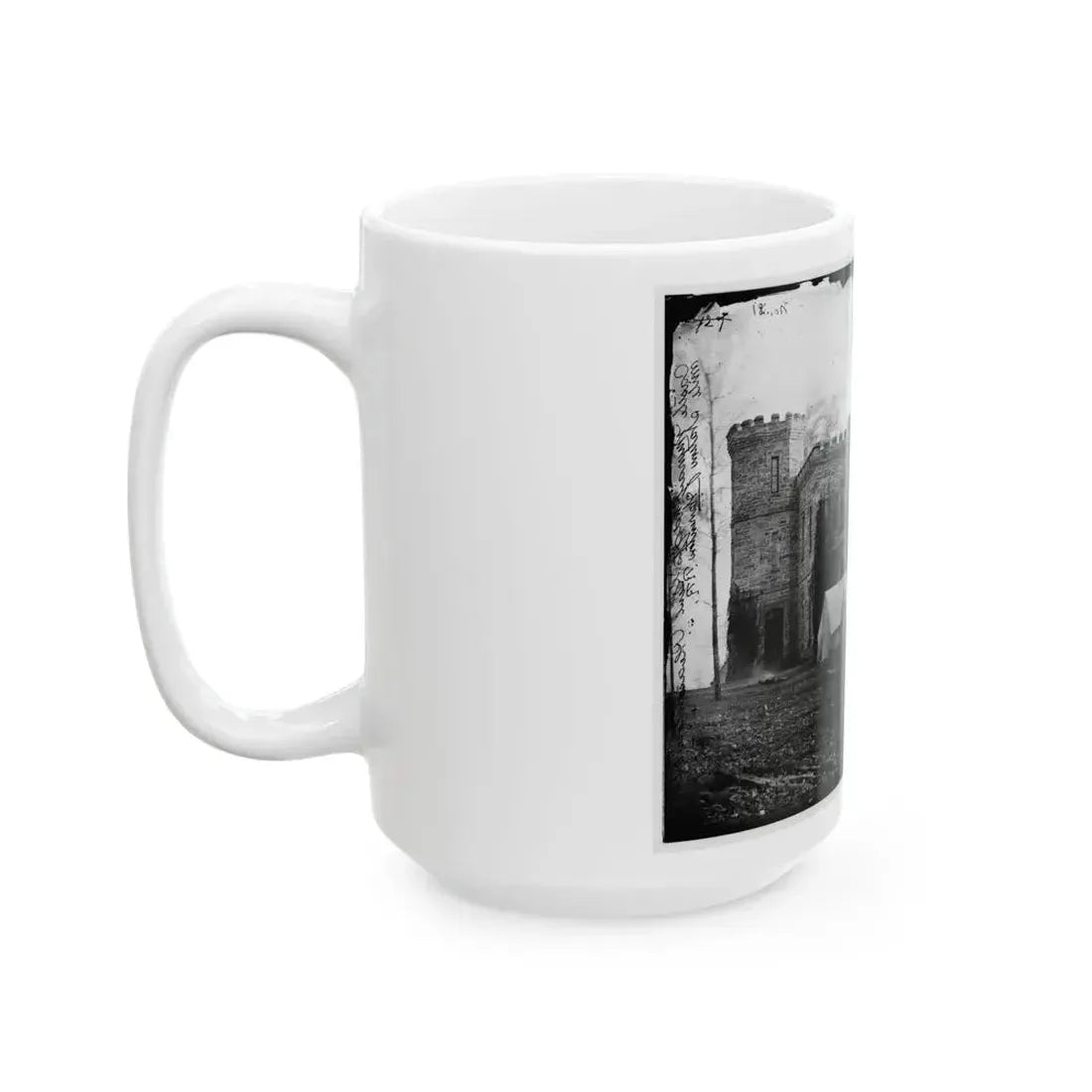 Auburn, Virginia. Castle Murray (Five Miles Southeast Of Warrenton), Headquarters Of Gen. Alfred Pleasonton (U.S. Civil War) White Coffee Mug - Go Mug Yourself