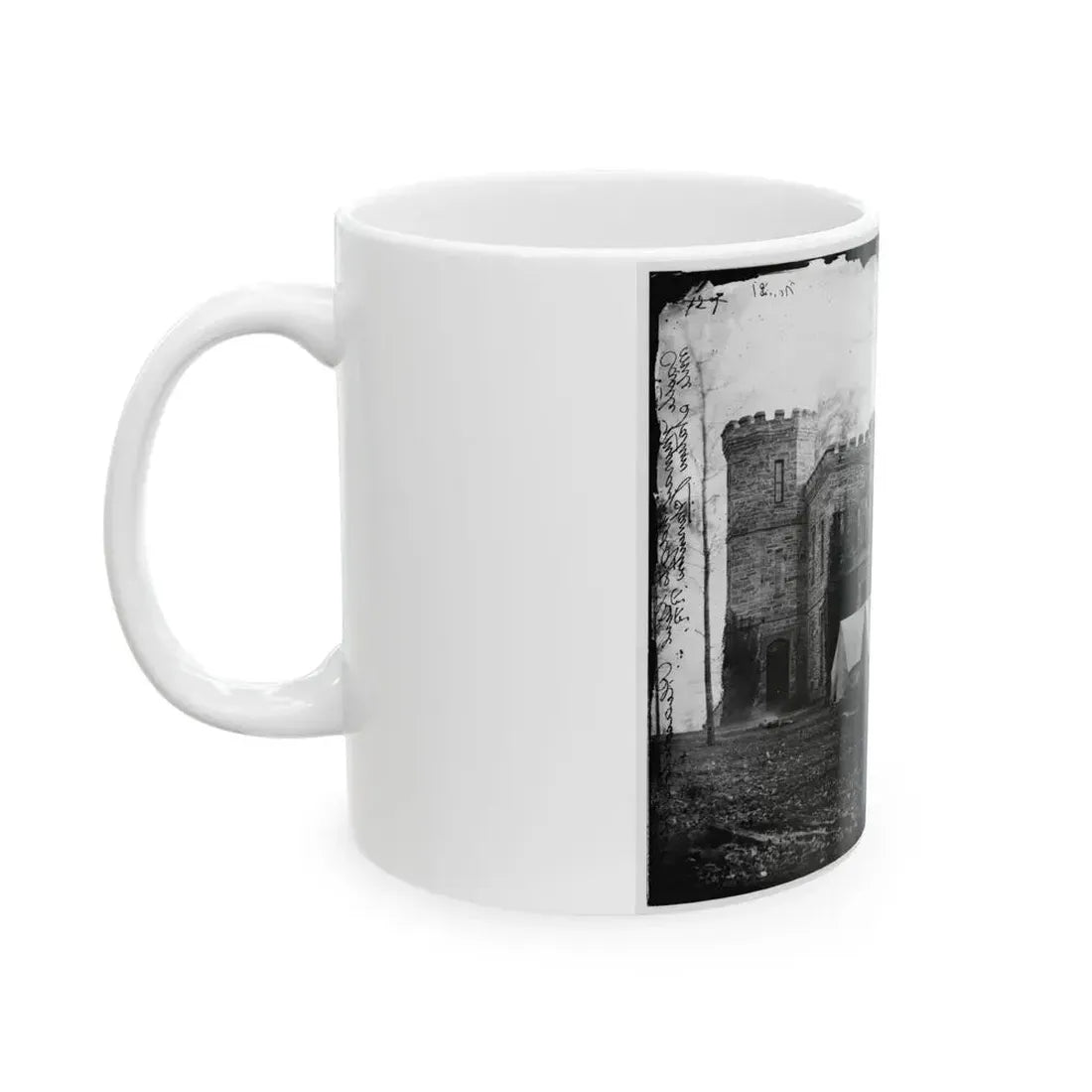 Auburn, Virginia. Castle Murray (Five Miles Southeast Of Warrenton), Headquarters Of Gen. Alfred Pleasonton (U.S. Civil War) White Coffee Mug - Go Mug Yourself