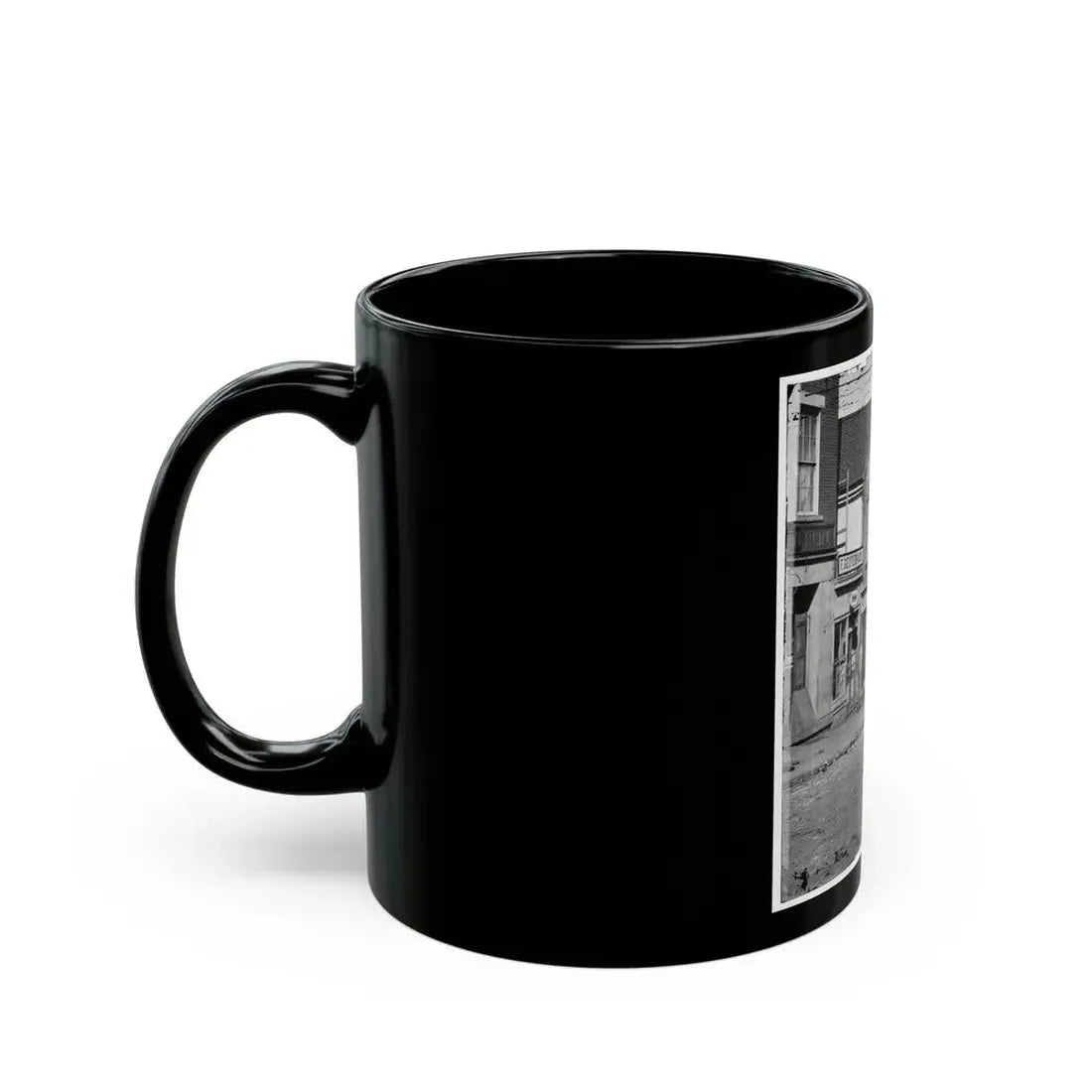 Auction & Negro Sales, Whitehall Street (U.S. Civil War) Black Coffee Mug - Go Mug Yourself
