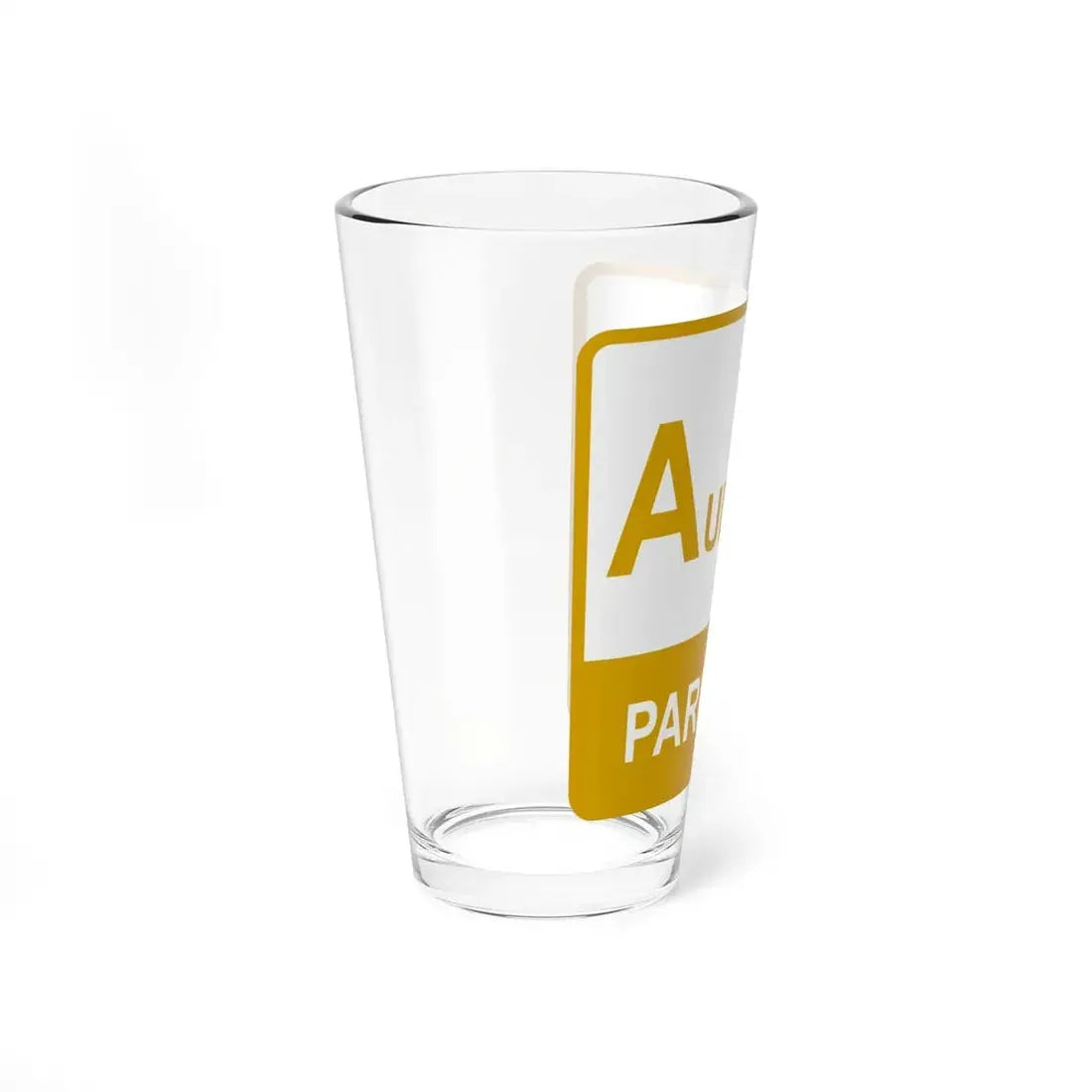 Audubon Parkway Shield (Kentucky) (Road Sign) Pint Glss 16oz - Go Mug Yourself