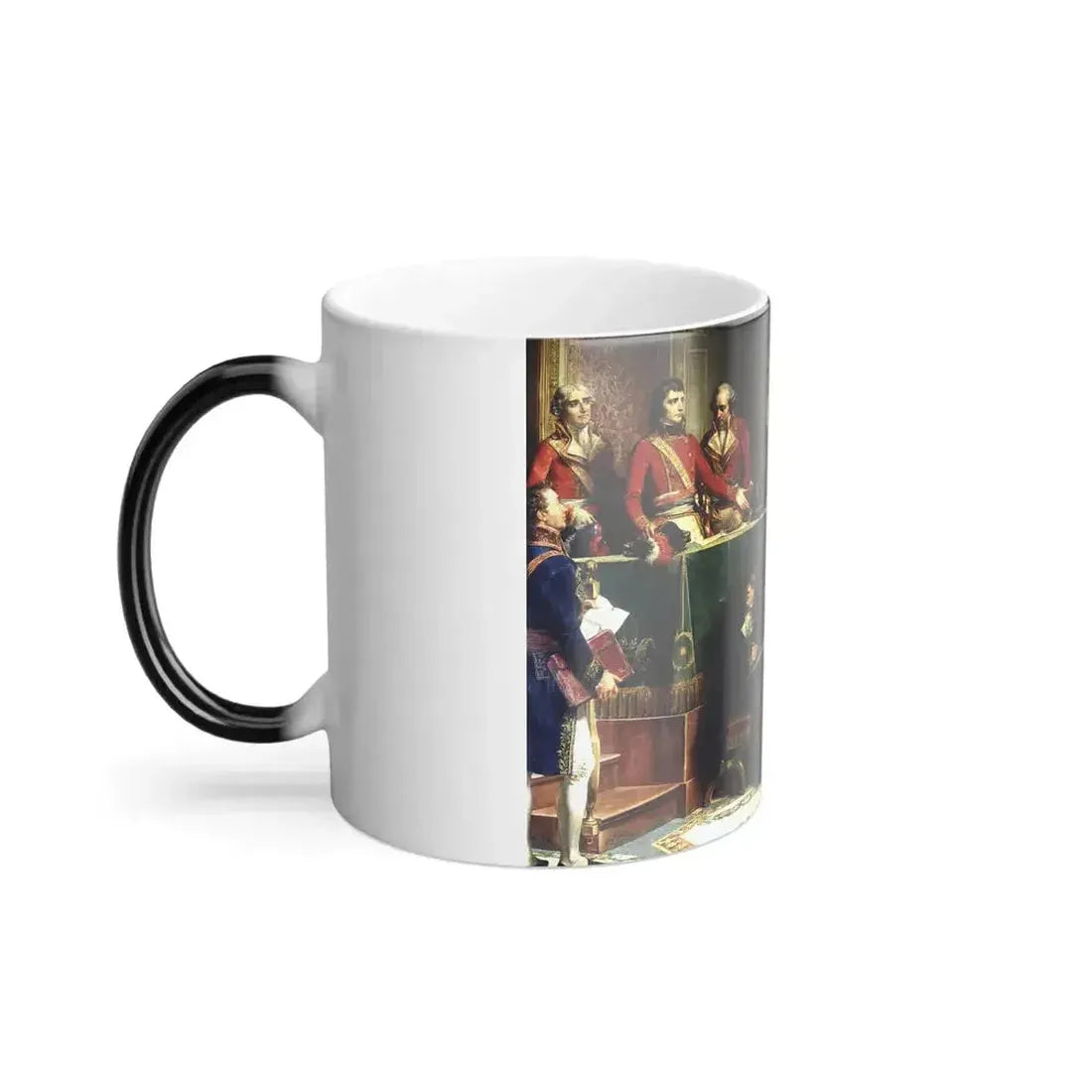 Auguste Couder (1790-1873) - Installation of the Council of State, 25 December 1799 - 1856 - Color Changing Mug 11oz - Go Mug Yourself