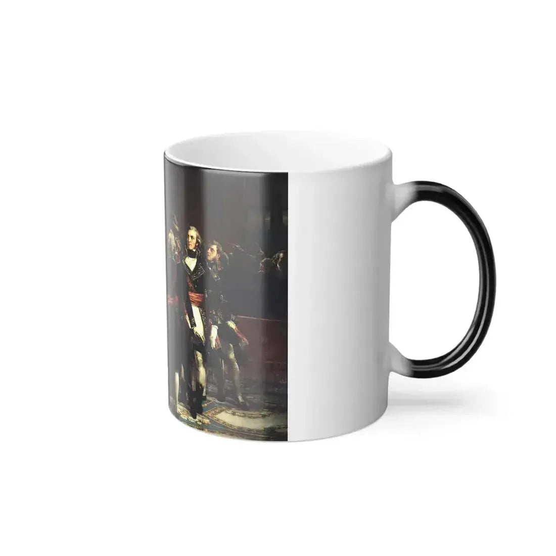 Auguste Couder (1790-1873) - Installation of the Council of State, 25 December 1799 - 1856 - Color Changing Mug 11oz - Go Mug Yourself